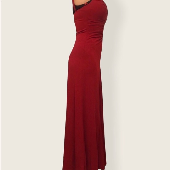 🔴 Dark Red Long Sexy Dress/Gown - Picture 5 of 6